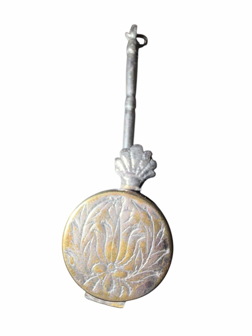 Silver-Tone Pan Flute Pendant